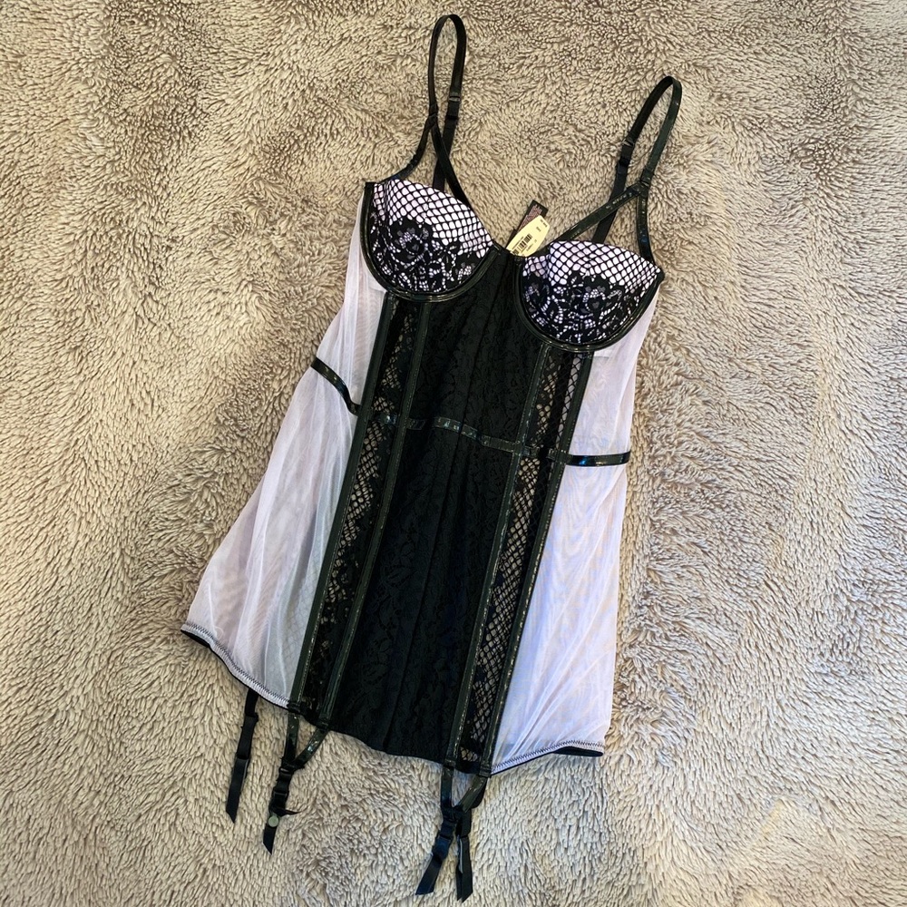 NWT Victoria's Secret Sexy Lingerie Bustier Corset Valentine’s Day